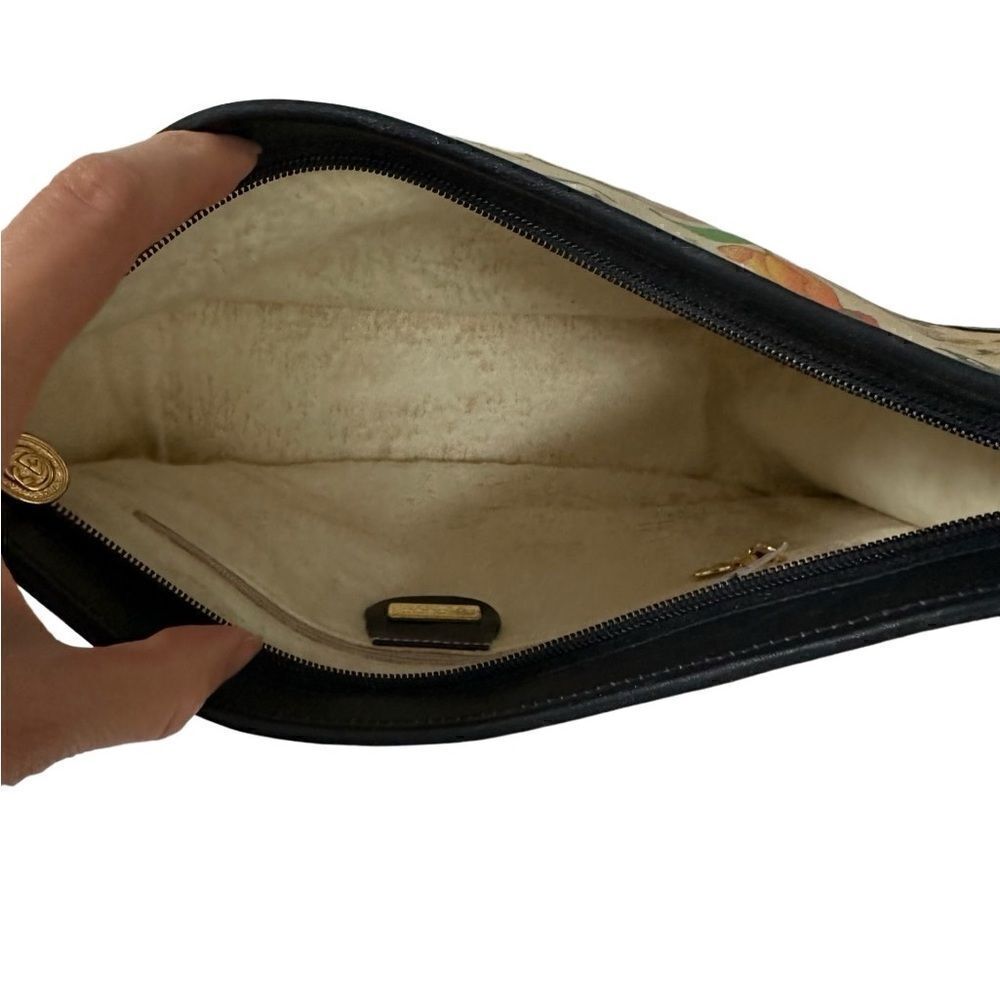 Gucci vintage floral crossbody black - Picture 11 of 16